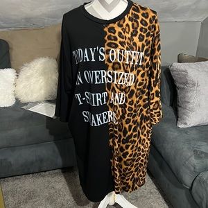 FashionNova Tshirt Dress